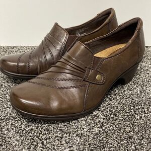 Earth Origins by Earth Brown Clog Shoes Size 7.5